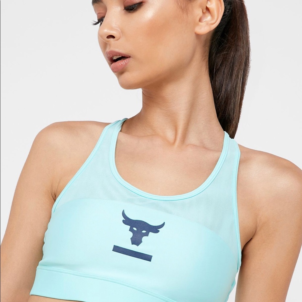 UA Project Rock Sports bra (Under Armour)